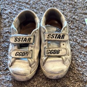 Golden Goose Kids Sneakers - White and Black